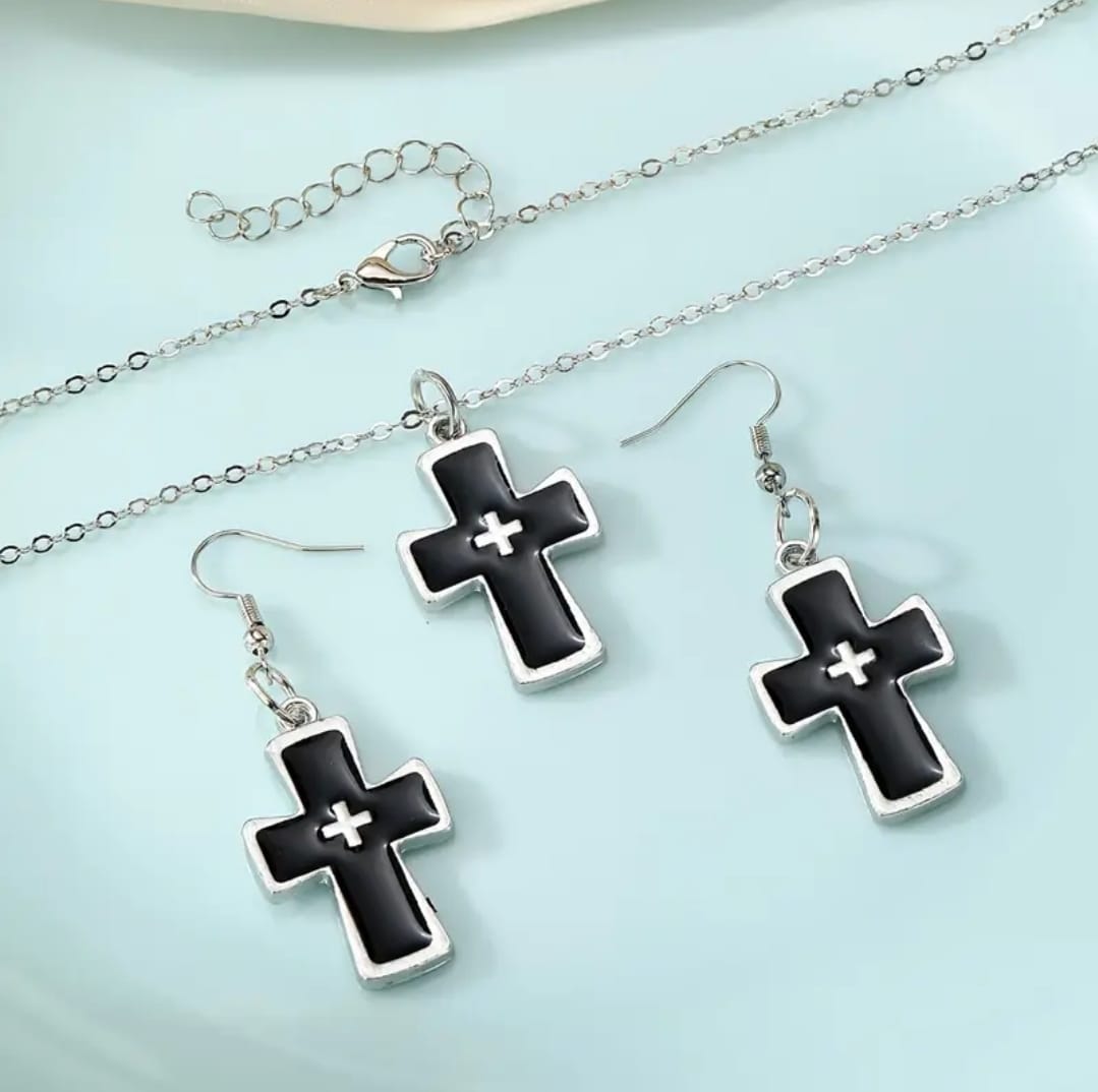 Set Noche de Victoria | Cruz Negra y Plata