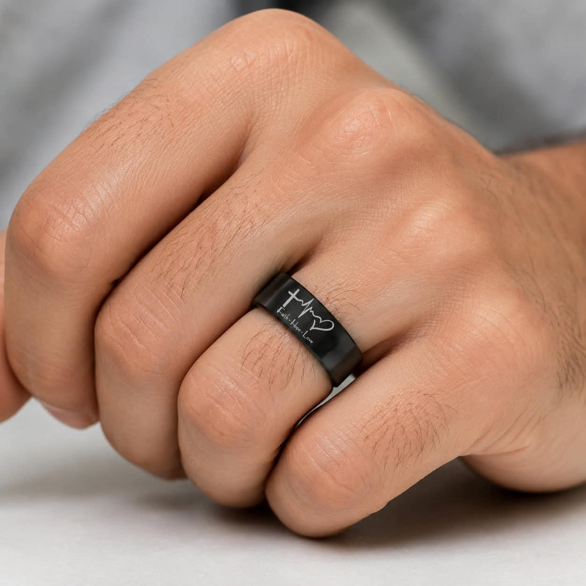Anillo Corinto XIII | Fe, Esperanza y Amor