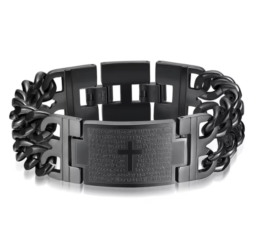 Pulsera Cruz Premium — Pedro