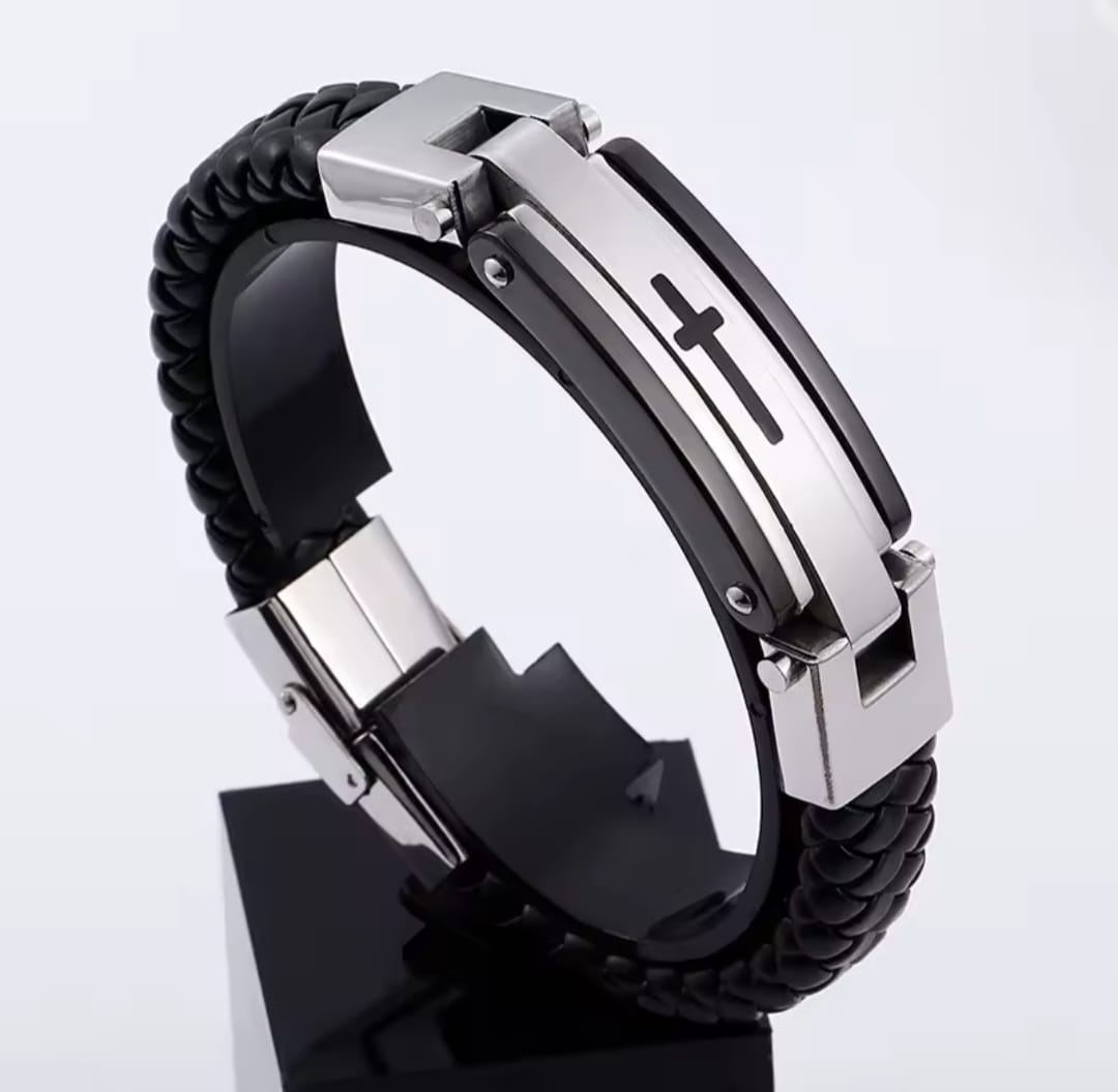 Pulsera Acero Titanio — Enoc