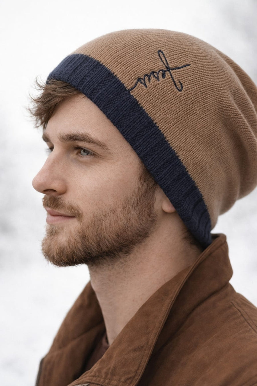 Gorro de Fe — Cruz Bordada Cristiano Urbano