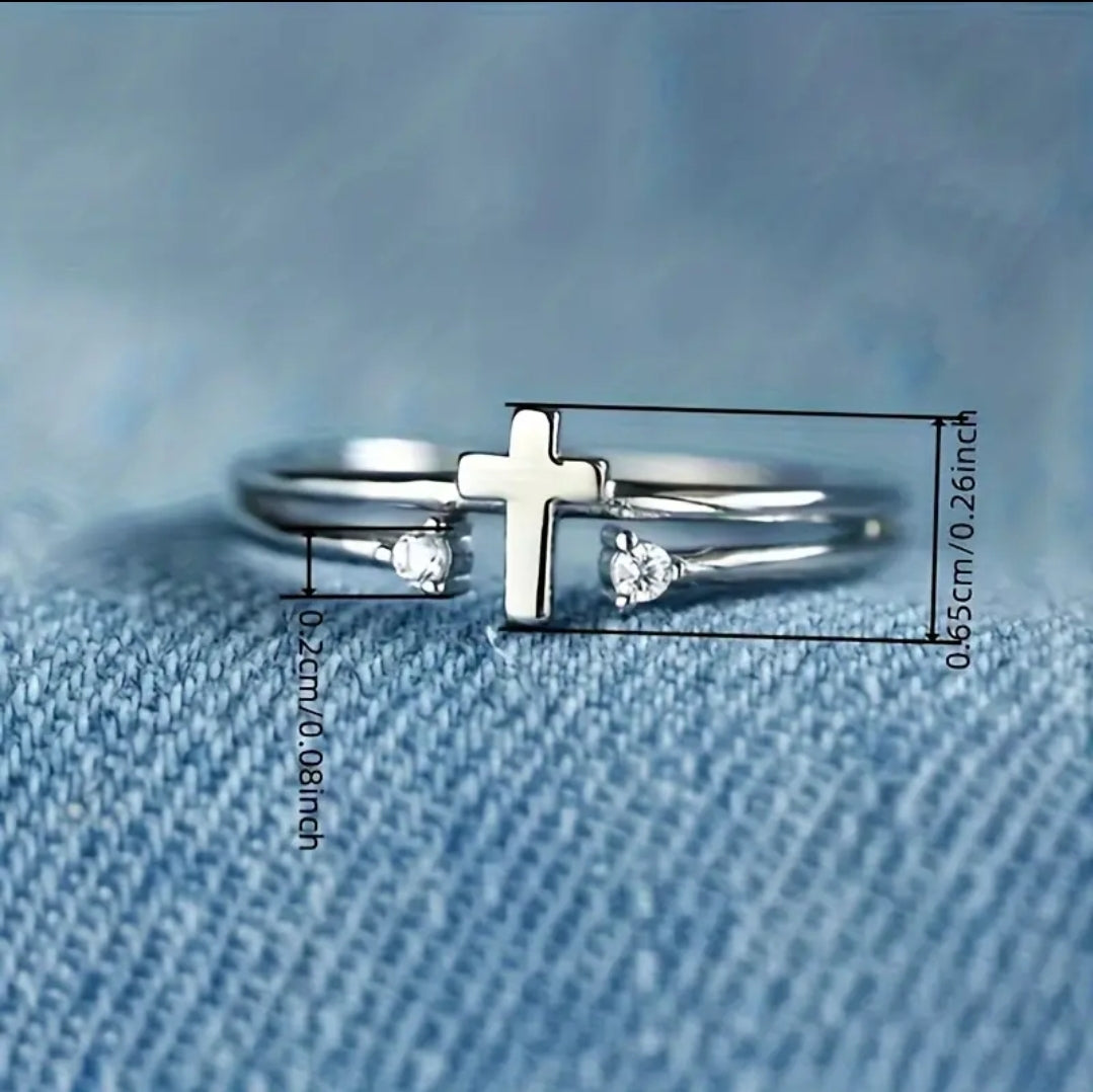 Anillo Sinaí | Cruz — Un Pacto con Dios