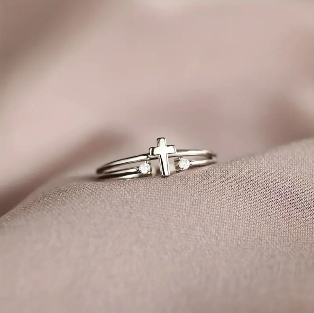 Anillo Sinaí | Cruz — Un Pacto con Dios