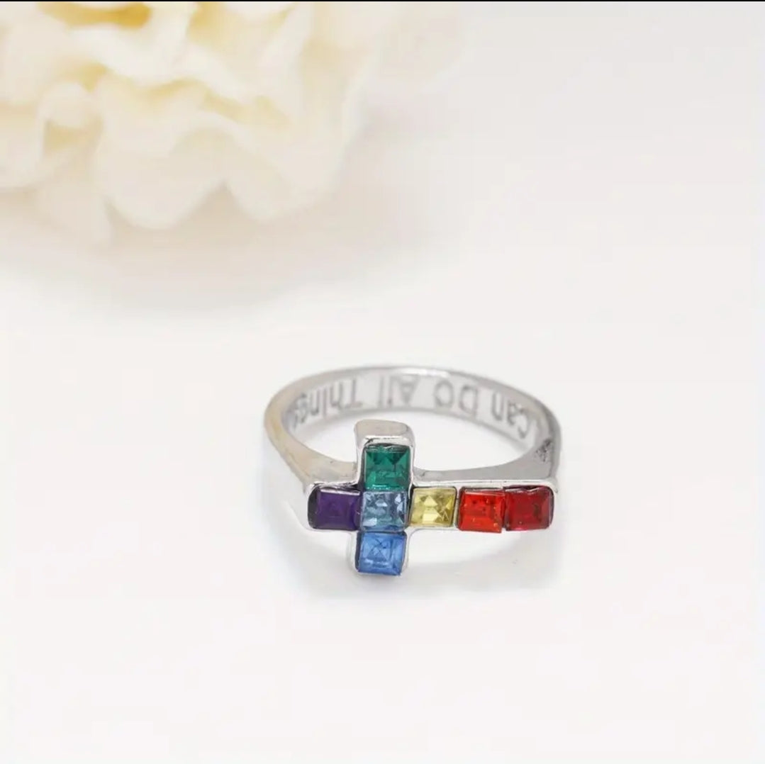 Anillo Pentecostés | Multicolor — Llenos del Espíritu