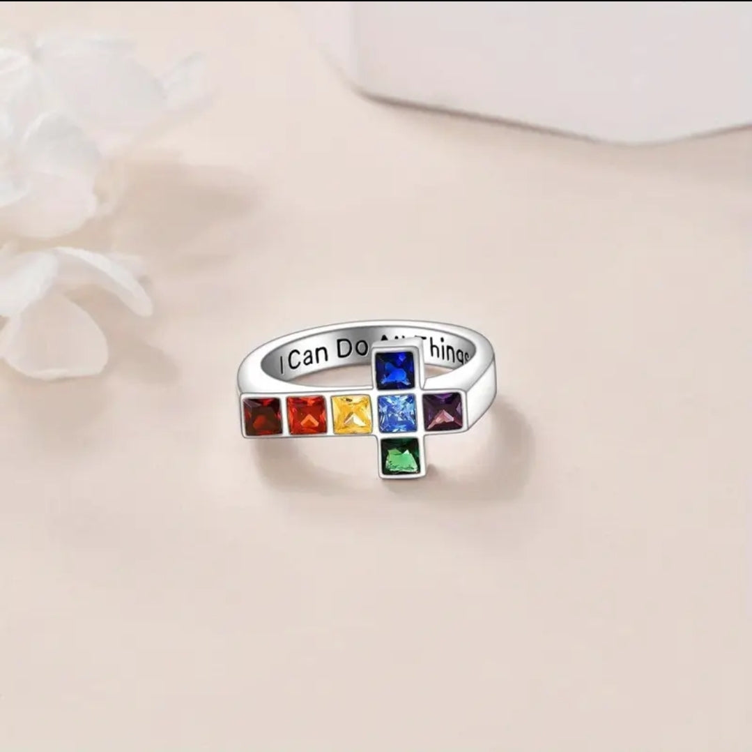 Anillo Pentecostés | Multicolor — Llenos del Espíritu