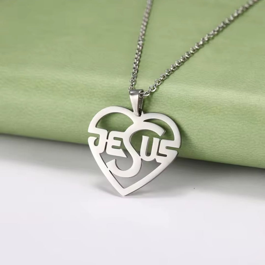 Collar Mical | Corazón con Jesús — Sé Tú Mi Luz ✝️❤️