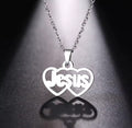 Collar Dos Corazones Jesus | Amor Divino
