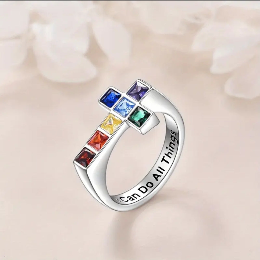 Anillo Pentecostés | Multicolor — Llenos del Espíritu