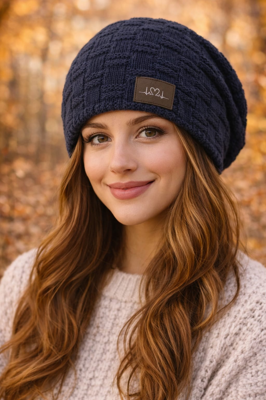 Gorro de Lana Cristiano "Fe es mi Pulso" – Forro Polar | Unisex