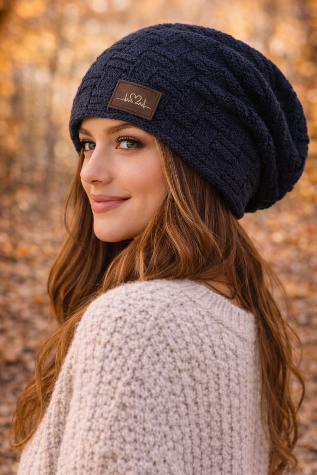 Gorro de Lana Cristiano "Fe es mi Pulso" – Forro Polar | Unisex