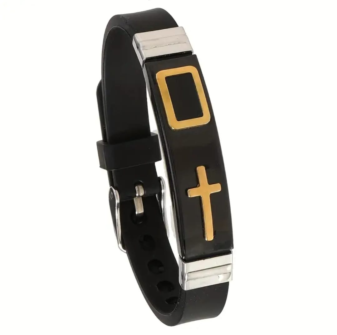 Pulsera Silicona Negra — Eliseó