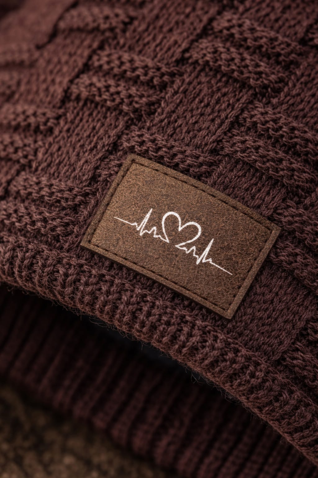 Gorro de Lana Cristiano "Fe es mi Pulso" – Forro Polar | Unisex