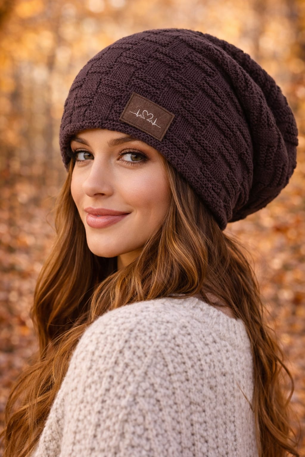 Gorro de Lana Cristiano "Fe es mi Pulso" – Forro Polar | Unisex