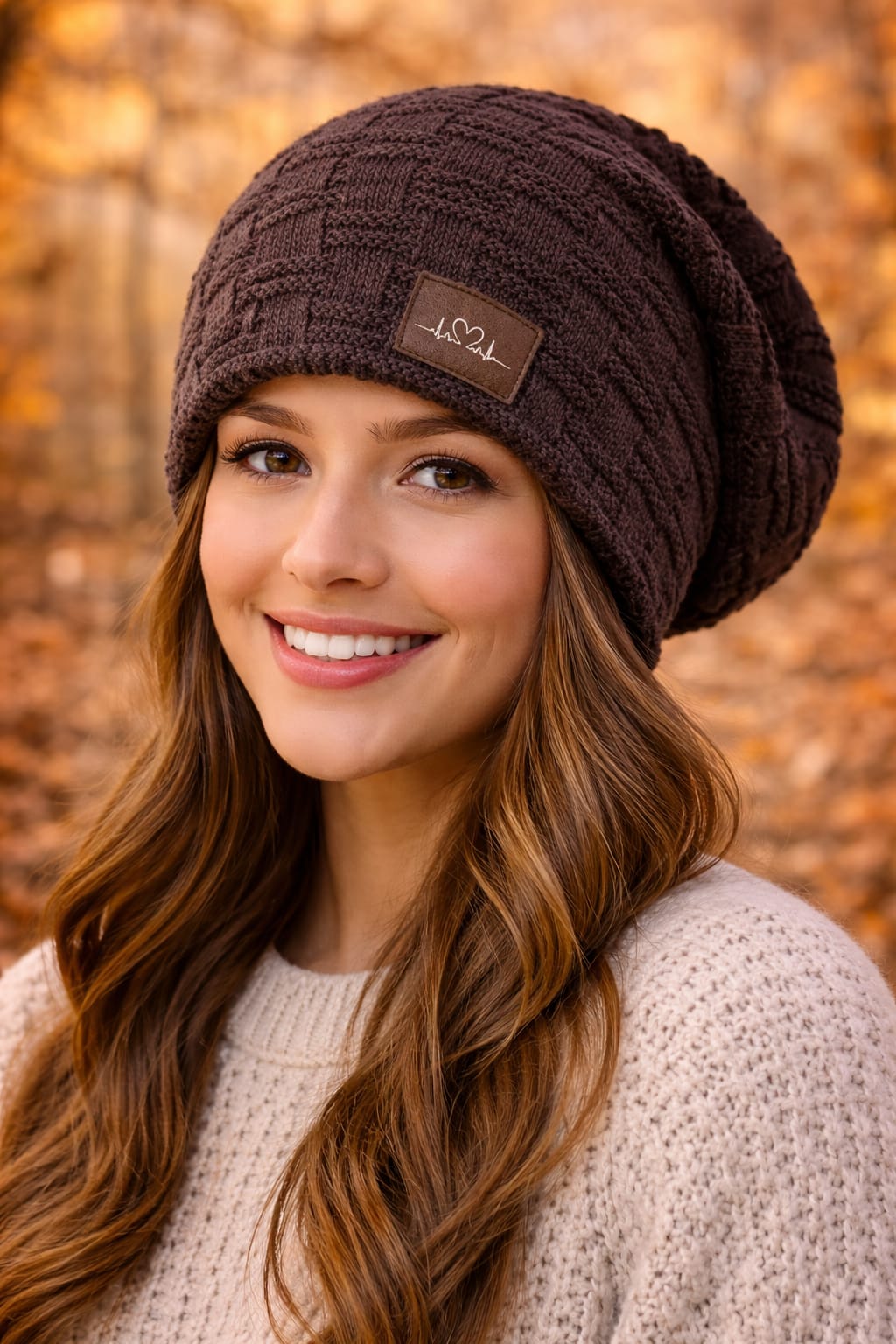 Gorro de Lana Cristiano "Fe es mi Pulso" – Forro Polar | Unisex