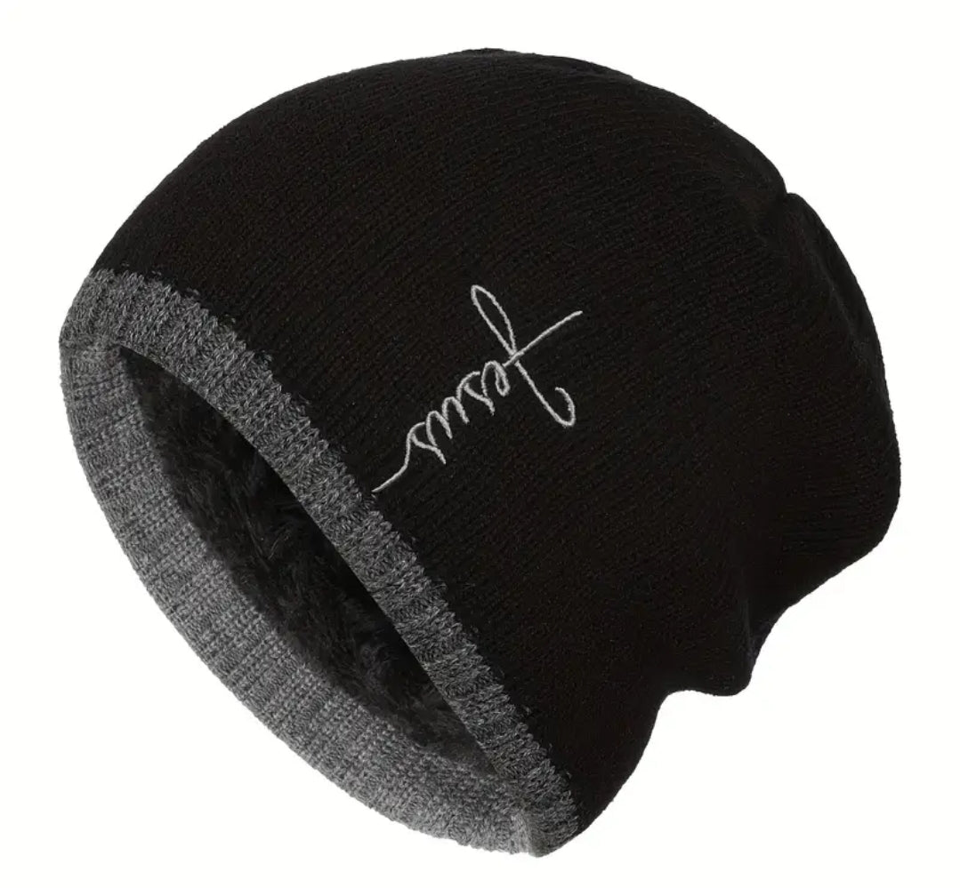 Gorro de Fe — Cruz Bordada Cristiano Urbano