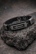 Pulsera Cuero Premium — Lucas