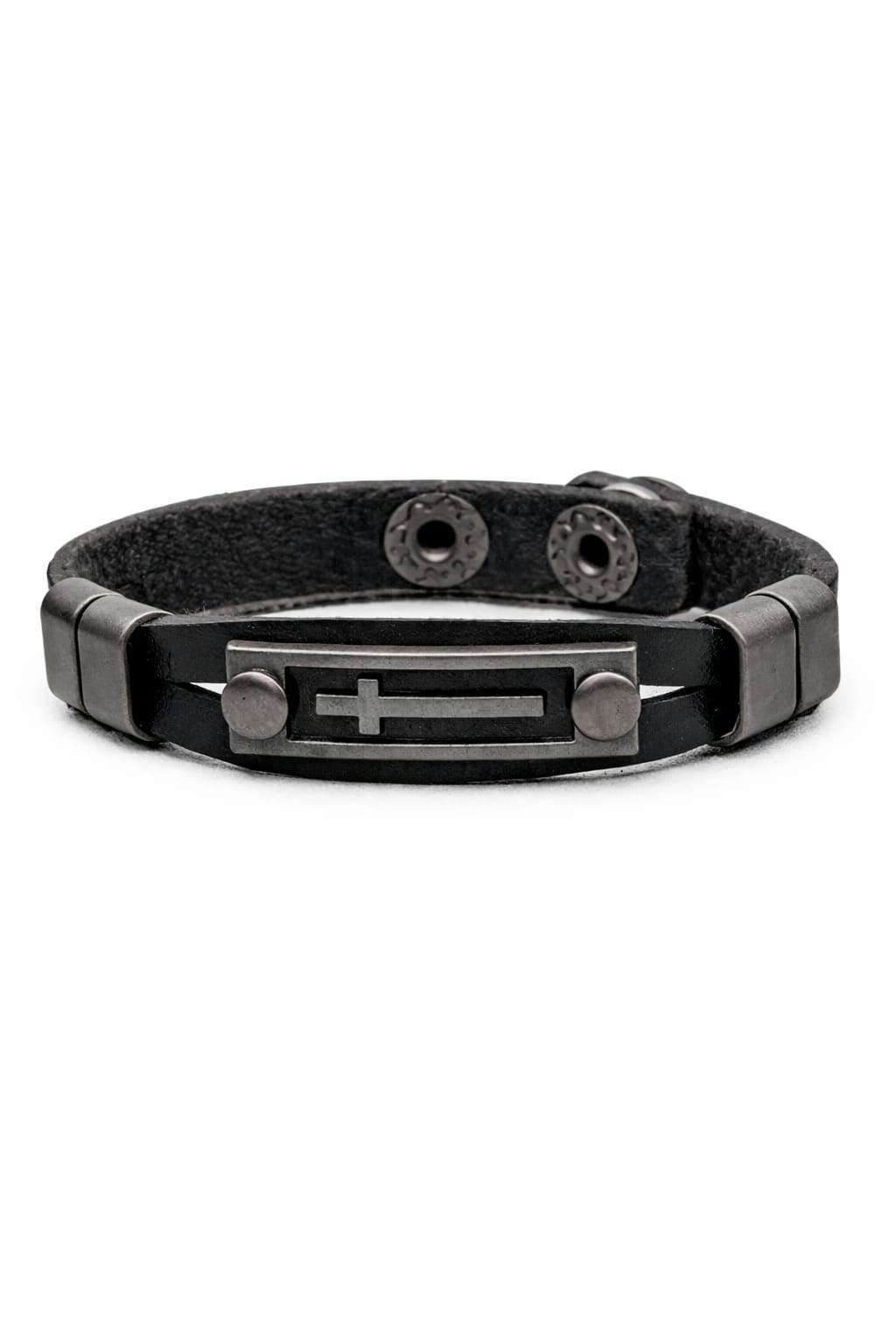 Pulsera Cuero Premium — Lucas