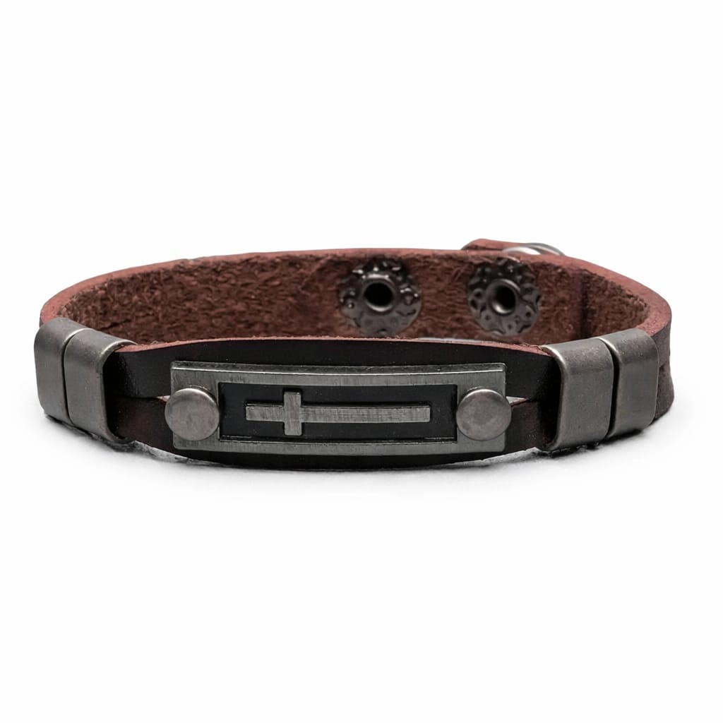 Pulsera Cuero Premium — Lucas