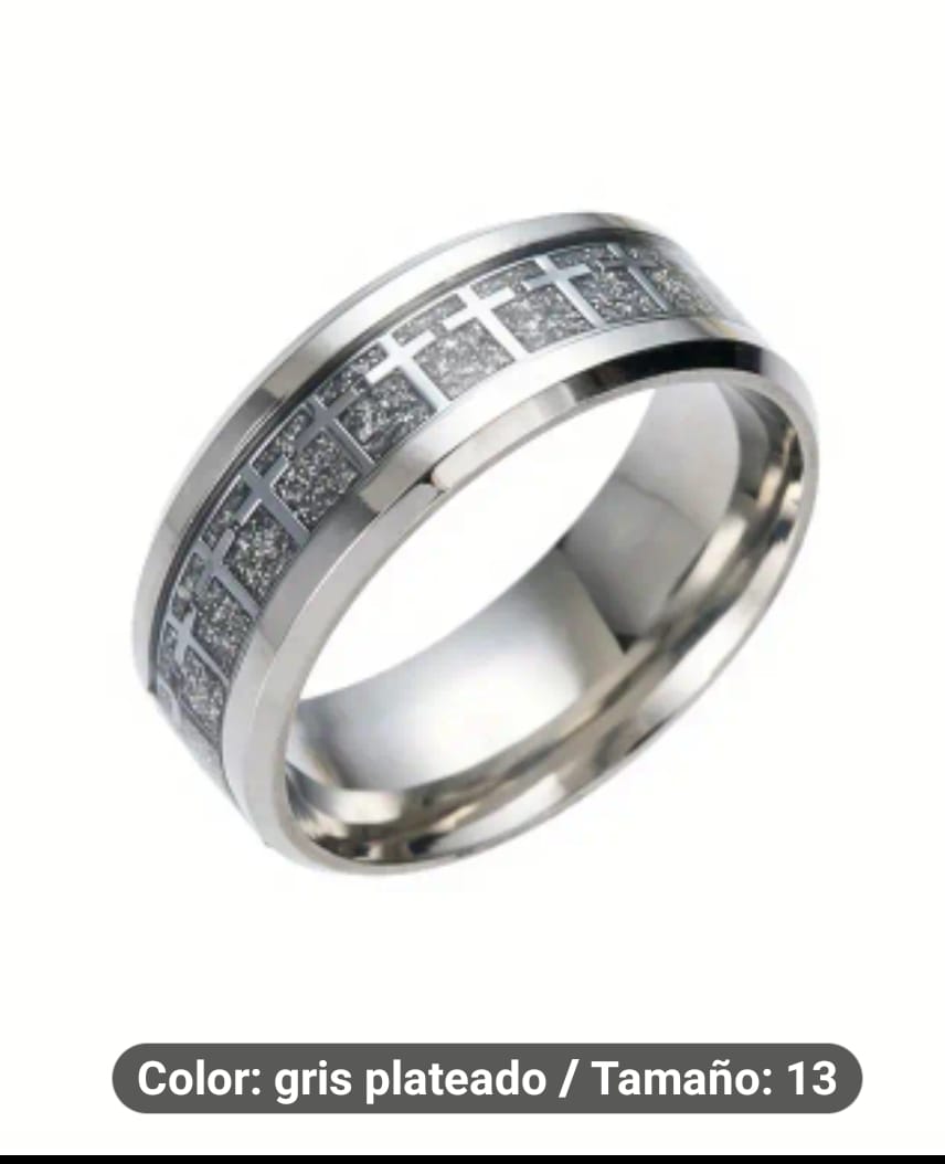 anillo acero inoxidable