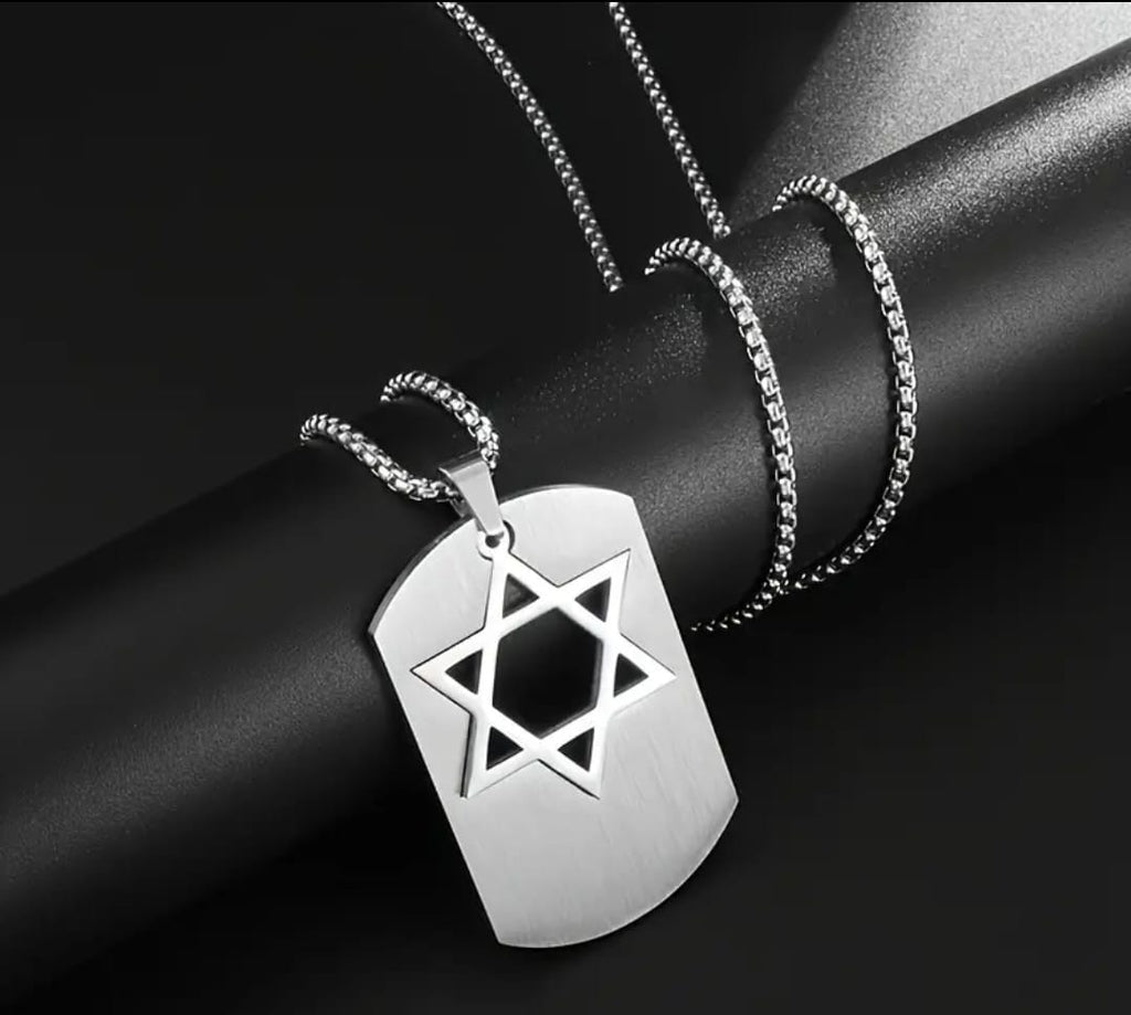 Collar Estrella de David – Identidad y Pacto