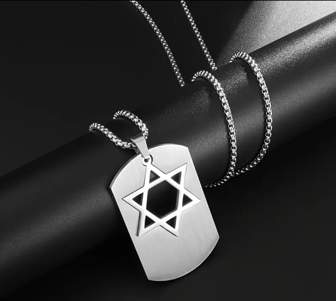 Collar Estrella de David – Identidad y Pacto