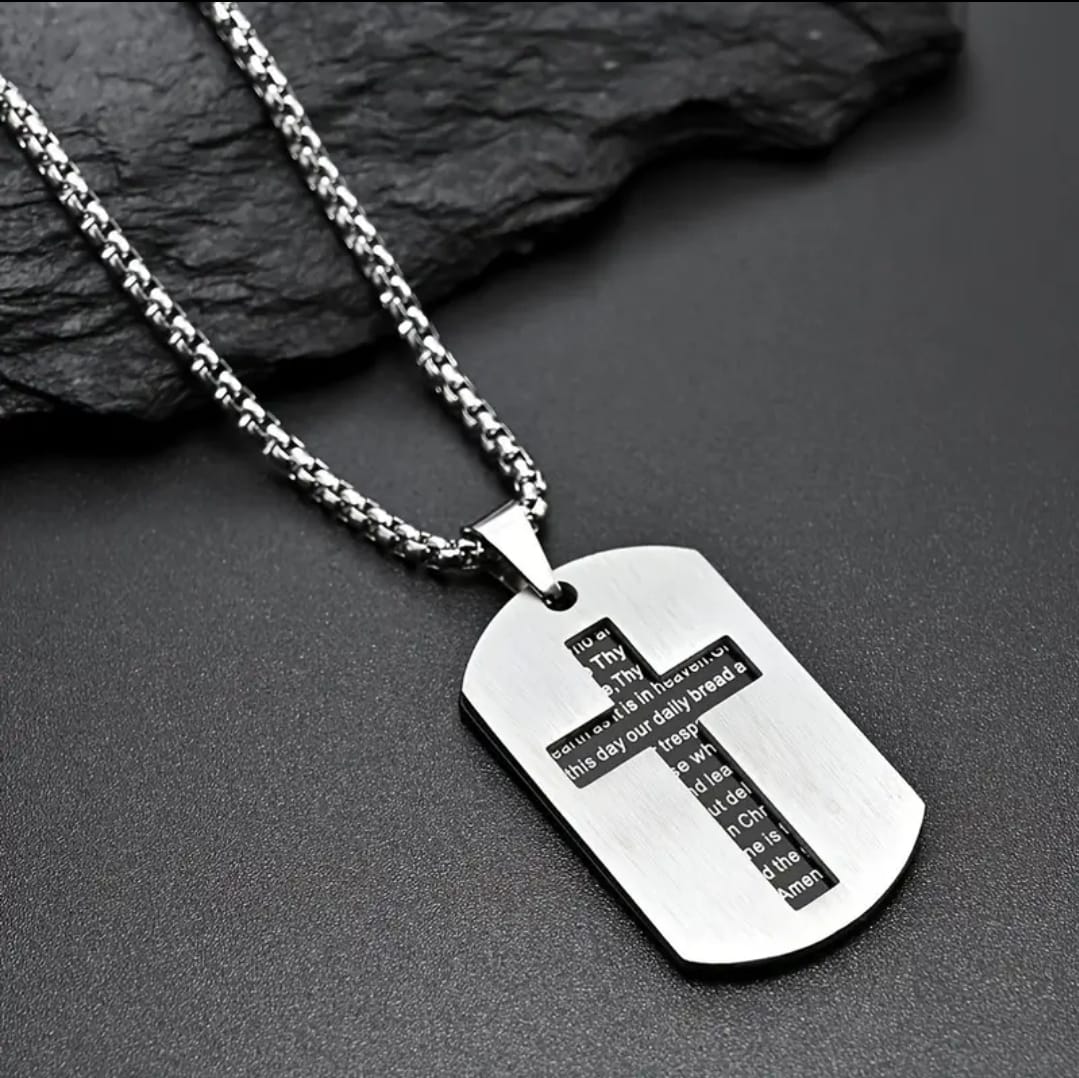 Collar “Padre Nuestro” — Tu Oración, Tu Protección, Tu Estilo