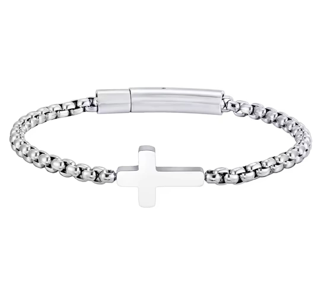 Pulsera Acero Eslabones — Baltasár