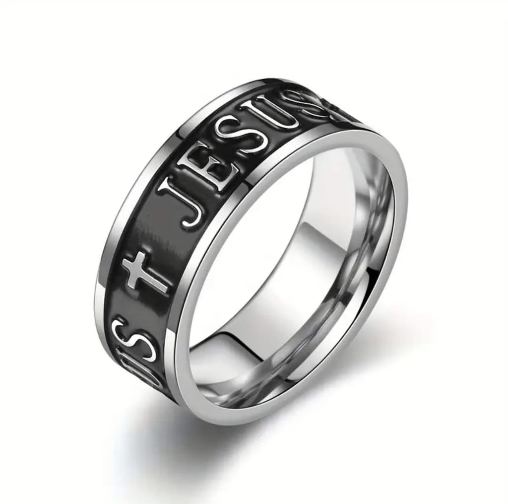 Anillo Abraham de titanio incluido en el Pack Pablo y Timoteo