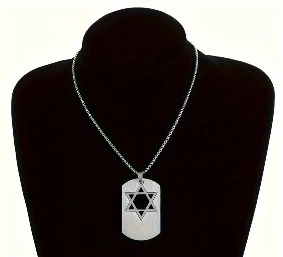 Collar Estrella de David – Identidad y Pacto