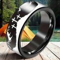 anillo acero inoxidable