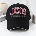 🧢 Jockey Cristiano “JESUS – The Way, The Truth & The Life” | Edición Premium