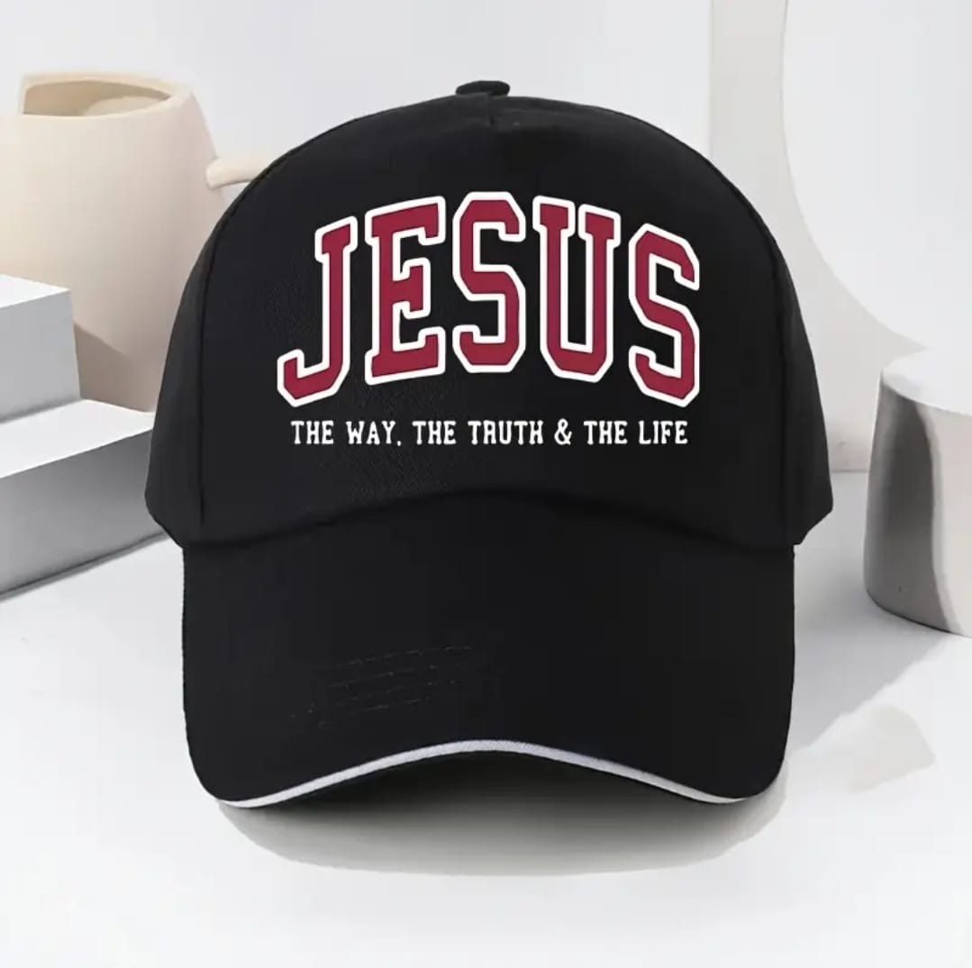 🧢 Jockey Cristiano “JESUS – The Way, The Truth & The Life” | Edición Premium