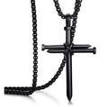 ✝️ Collar Cruz Aeterna – Acero Inoxidable Premium