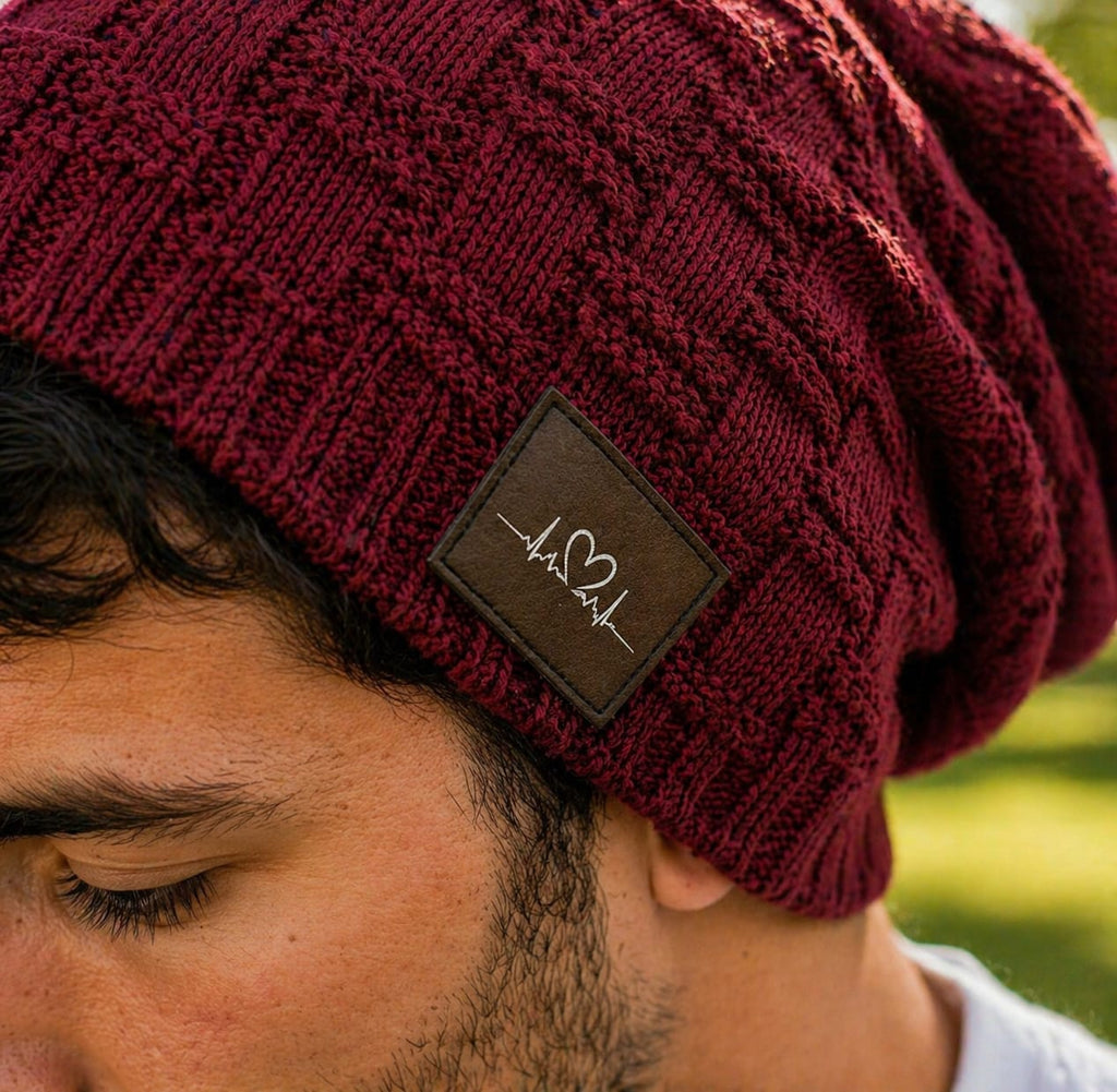 Gorro de Lana Cristiano "Fe es mi Pulso" – Forro Polar | Unisex