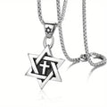 Collar Estrella y Cruz | Identidad Eterna