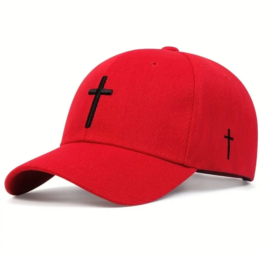 jockey con bordado de cruces bordadas