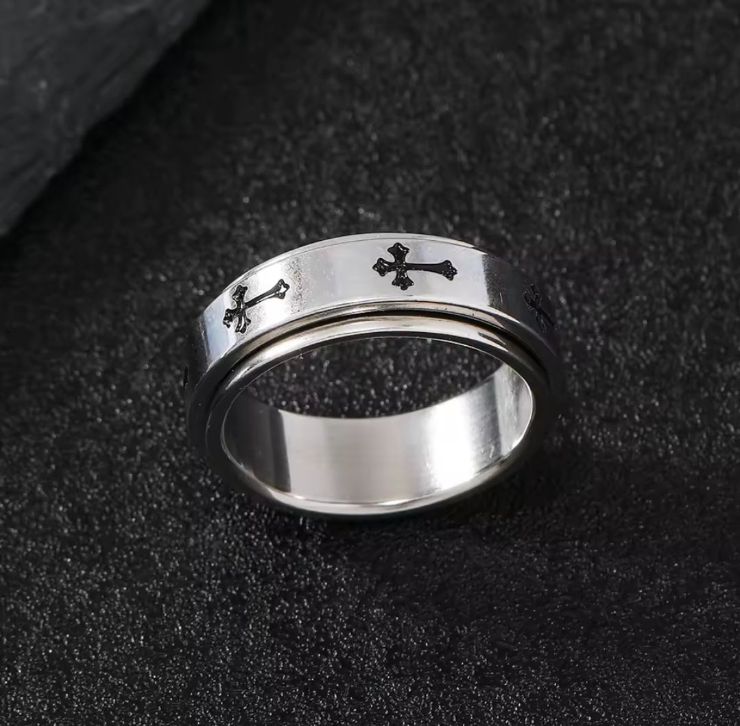 Anillo Getsemaní | Cruz Giratoria — Ríndete y Confía