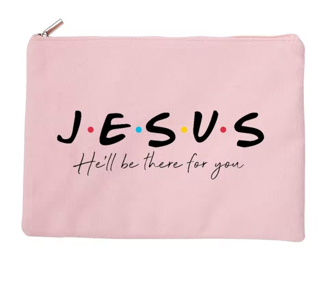 Cosmetiquero Premium “JESUS – He’ll Be There For You”