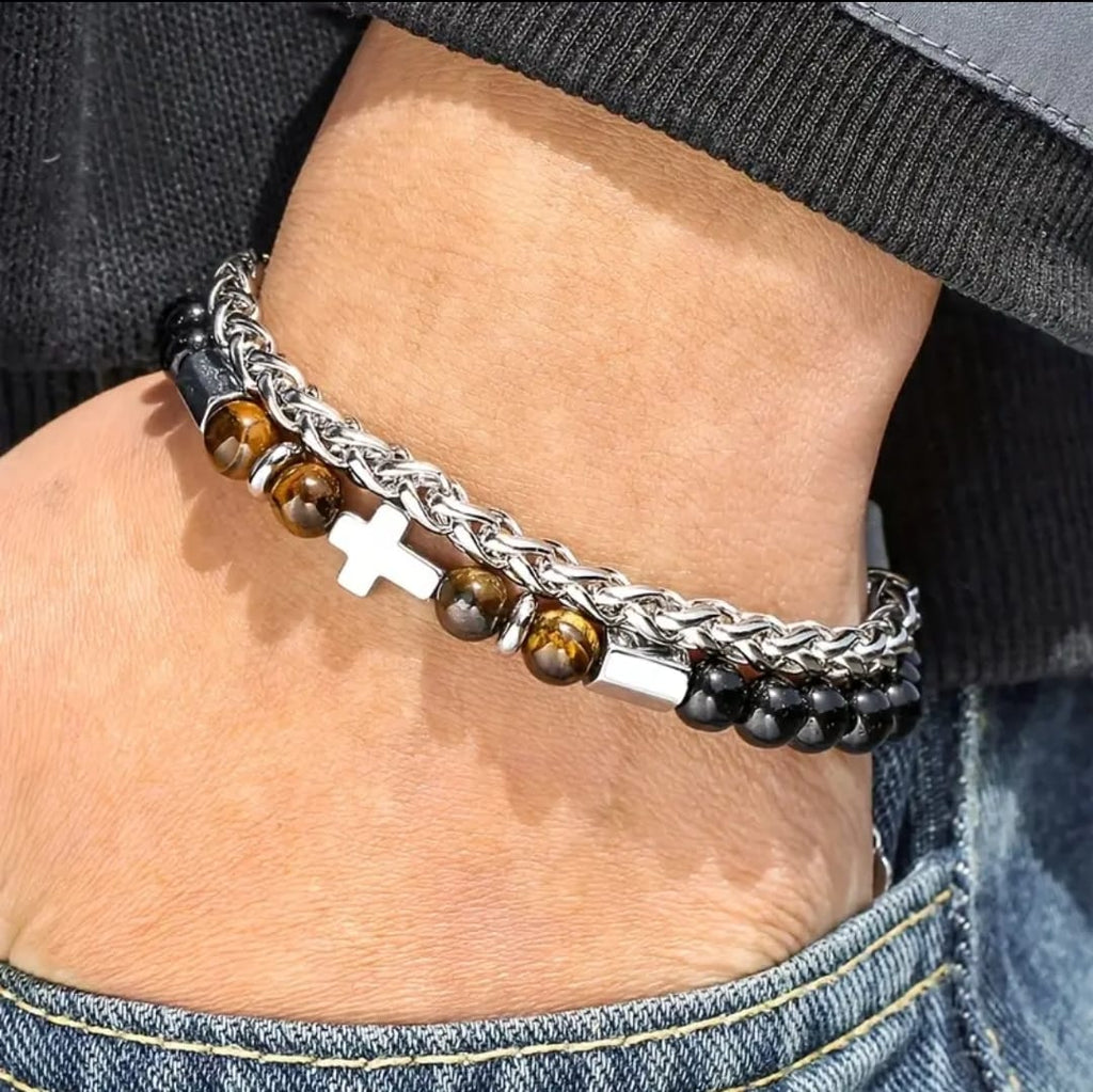 Pulsera Hombre Triple — Jonatán
