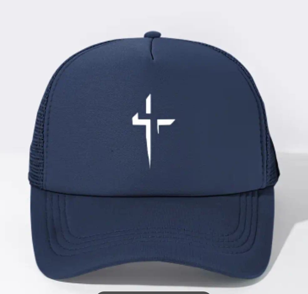 🧢 Jockey Cristiano “Cross Minimal” | Edición Premium Black & White
