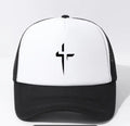 🧢 Jockey Cristiano “Cross Minimal” | Edición Premium Black & White