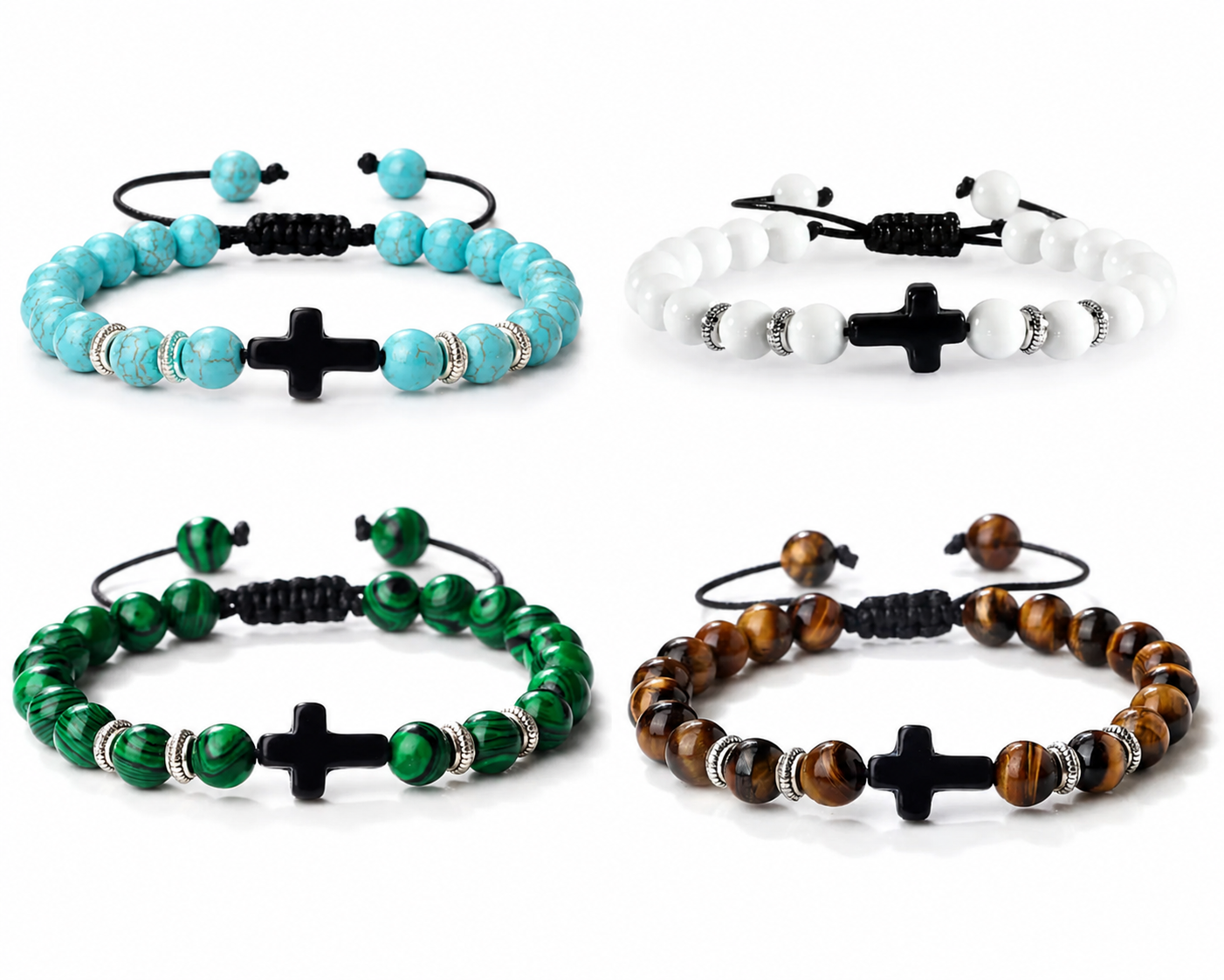 Pulseras Piedras Naturales — Colección Los 12 Apóstoles