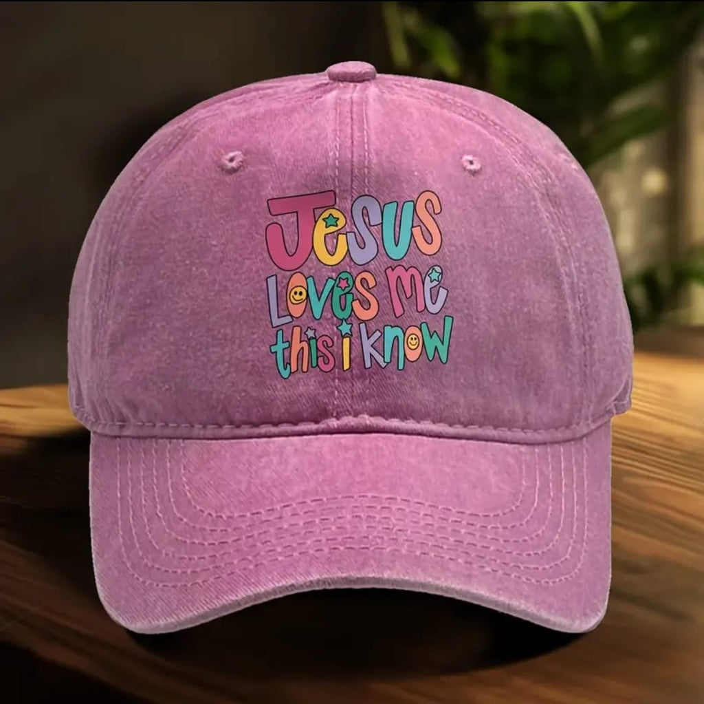 🧢 Jockey Cristiano “Jesus Loves Me” | Edición Premium Soft Color