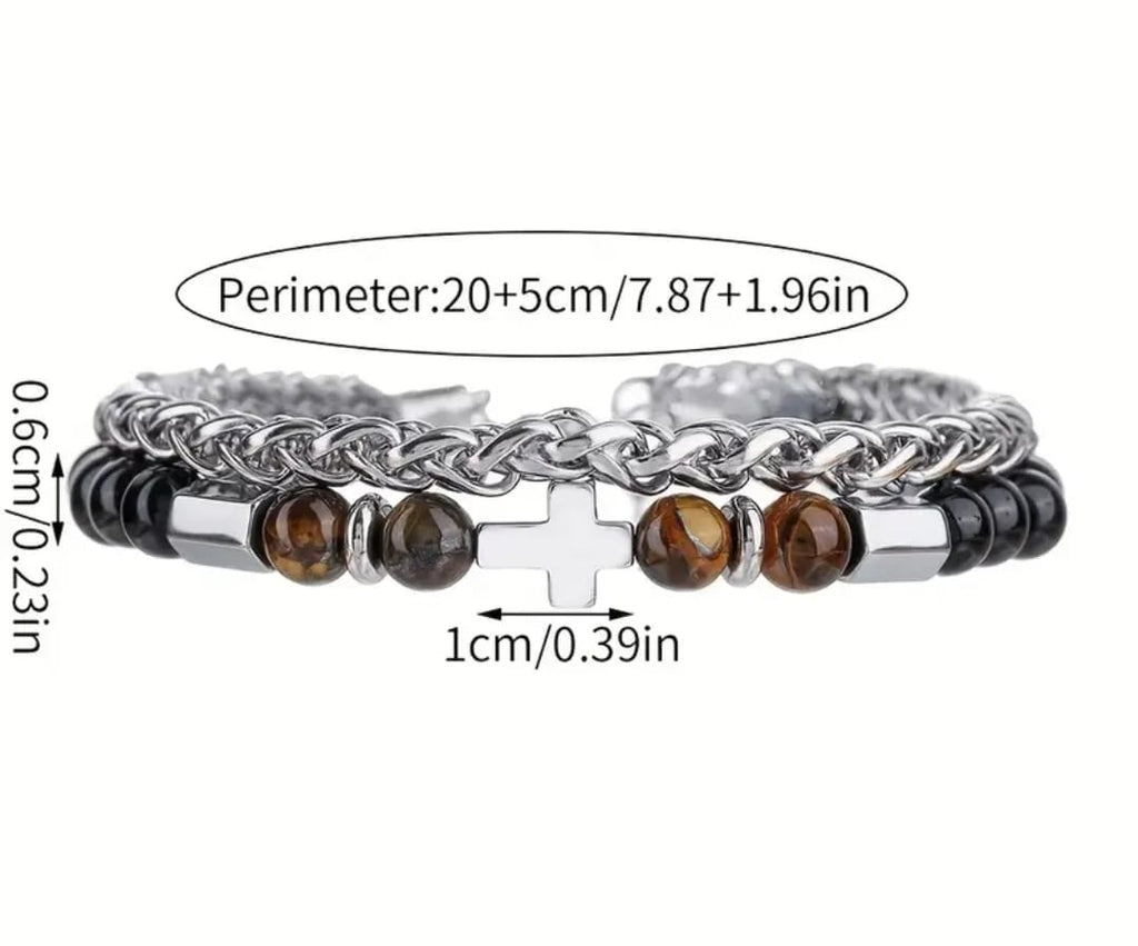 Pulsera Hombre Triple — Jonatán