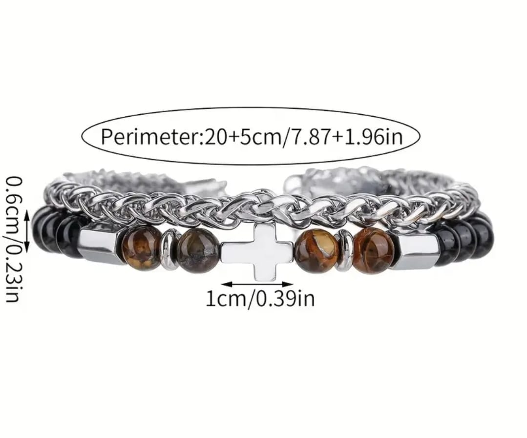 Pulsera Hombre Triple — Jonatán