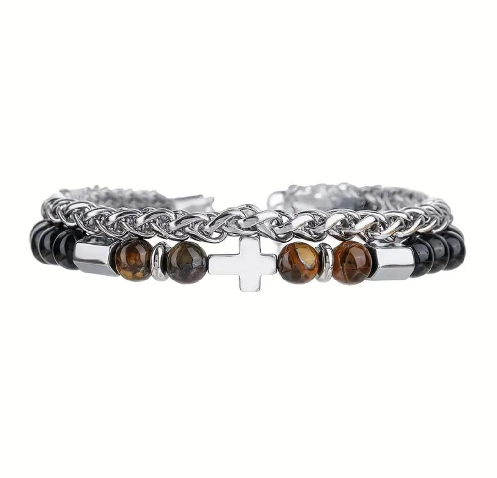Pulsera Hombre Triple — Jonatán