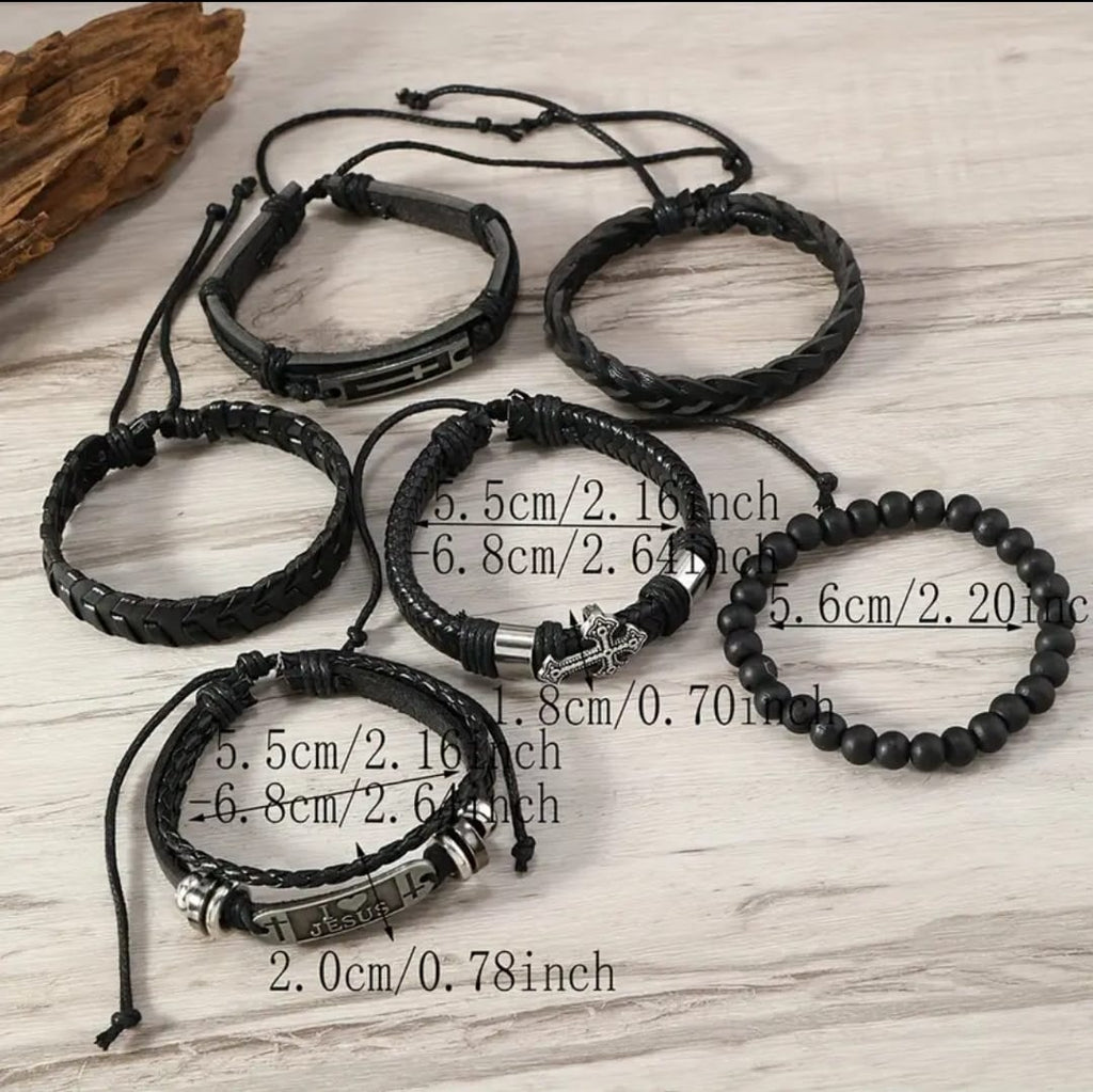 Set 6 Pulseras — Colección Pentecostés