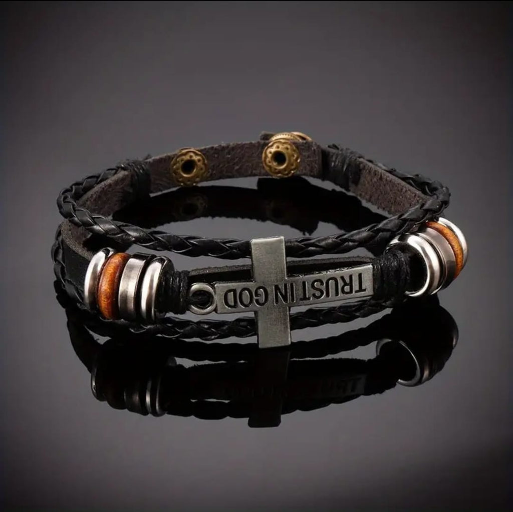 Pulsera TRUST IN GOD — Habacuc