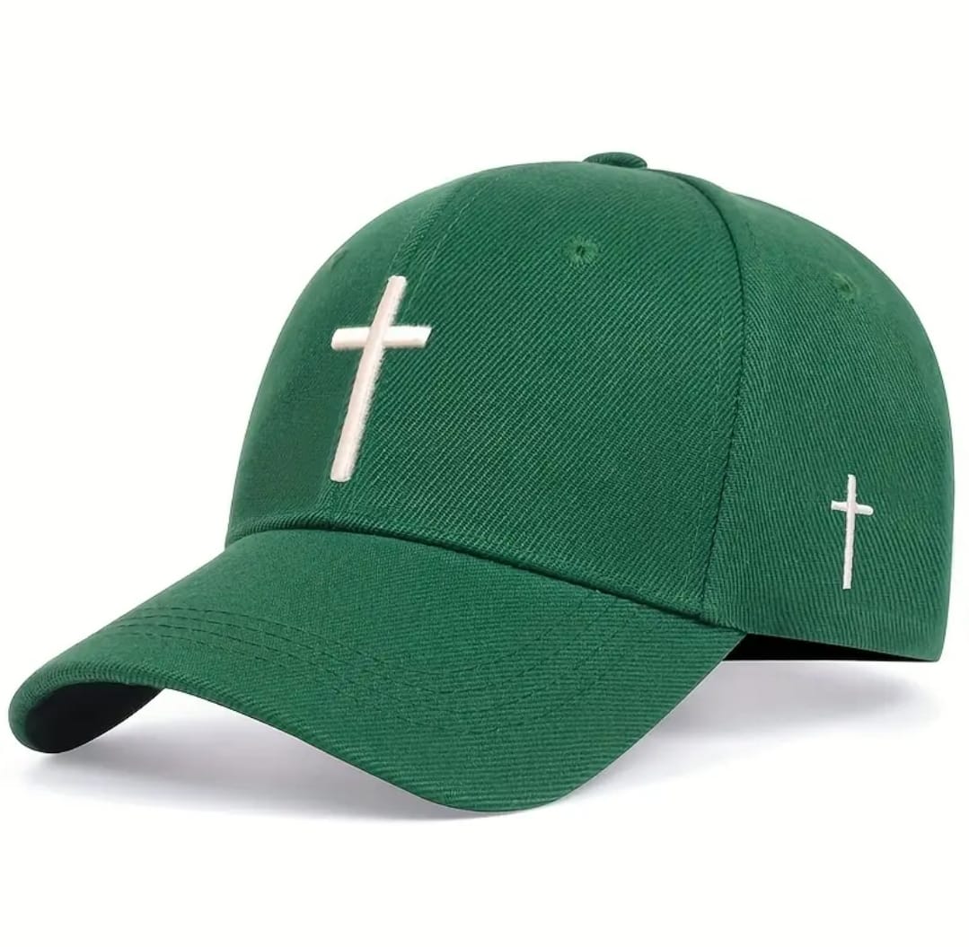 jockey con bordado de cruces bordadas
