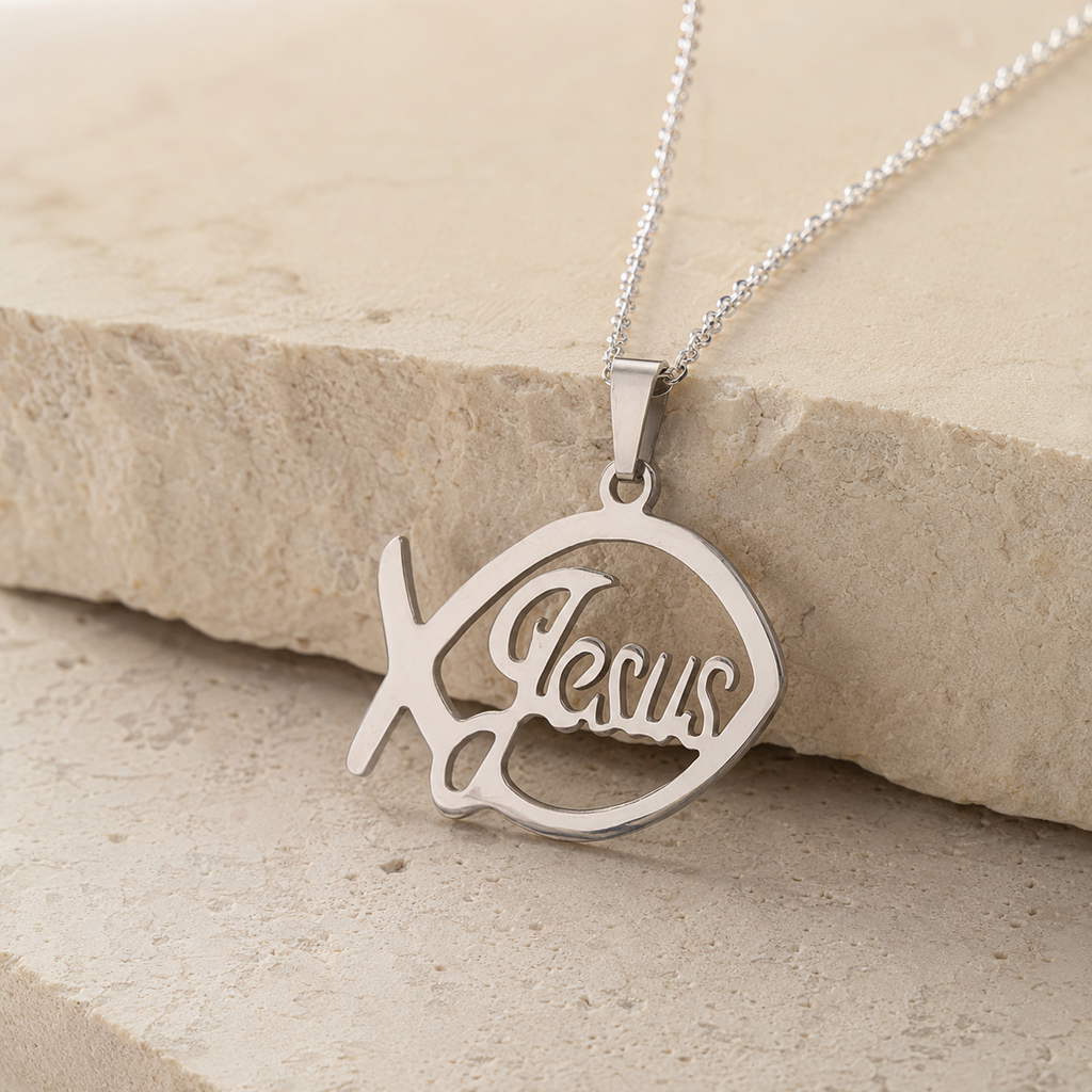 Collar Pez Jesús | Tú Eres el Camino, la Verdad y la Vida — editorial